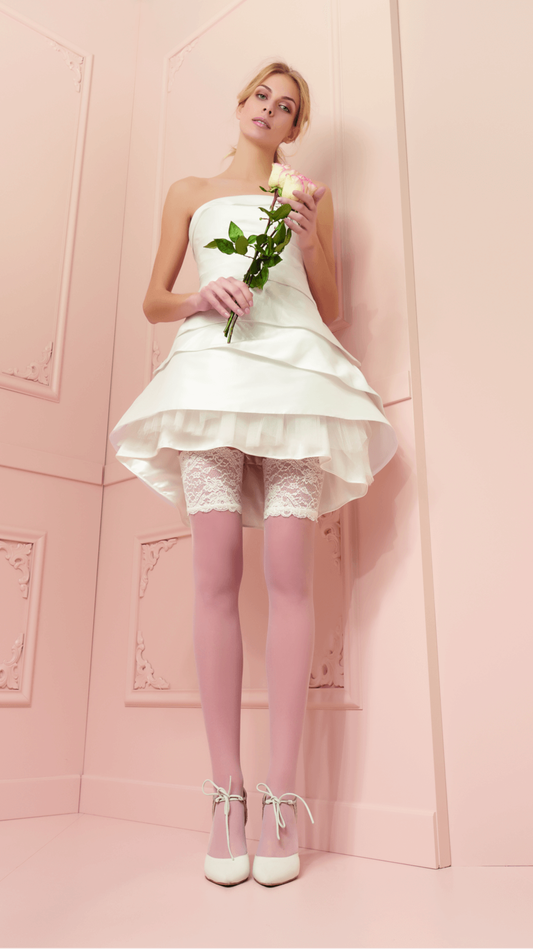 Athena svatební samodržící punčochy